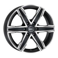 6,5*16 6*125 ET50 74,1 MAK King 6 Ice Black