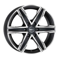 6,5*16 6*130 ET62 84,1 MAK King 6 Ice Black