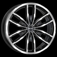 8*18 6*130 ET53 84,1 MAK Peak Black Mirror